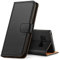 Hianjoo Hülle Kompatibel für Samsung Galaxy Note 8, Handyhülle Tasche Premium Leder Flip Wallet Case Kompatibel für Samsung Note 8 [Standfunktion/Kartenfächern/Magnetic Closure Snap], Schwarz