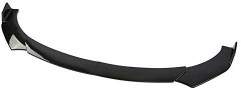 Front Bumper Lip, Qiilu Spoiler, 4pcs Car Front Bumper Lip Splitter Body Shovels Guard Universal Auto Modified Accessory