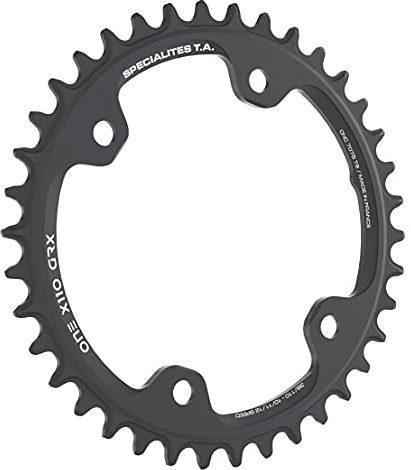 Spécialités TA 110pcd One 4-Arm GRX Kettenblatt, 46t, Schwarz