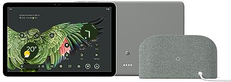 Google Pixel Tablet with Charging Speaker Dock (11 Inch Display, 128 GB Storage, Android, 8 GB RAM) – Hazel