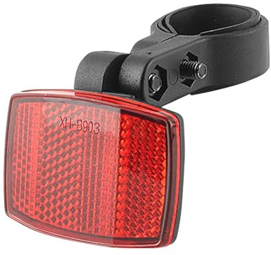 2 stycken cykelreflektor, 5,4 x 3,8 cm cykelreflexer och bak, reflektorer cykel med tillbehör cykeltillbehör, ekreflektorer cykelset för mountainbike motorcykel M-T-B
