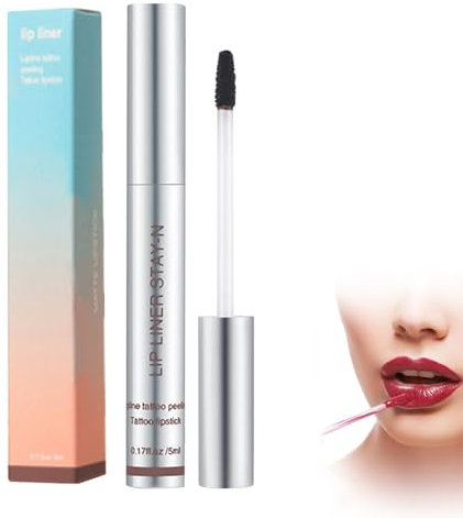 Lip Liner - Matite per contorno labbra, sfoderabili, per labbra, per labbra, colore viola scuro, taglia unica