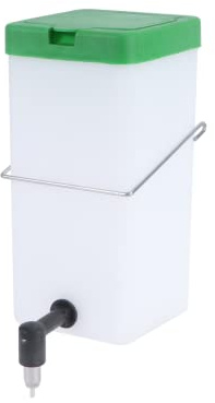 HOMOBABE Bebedero Automático para Conejos 1l Plástico sin Fugas Herramienta Beber Animales Jaulas Compatibles Suministros para Mascotas