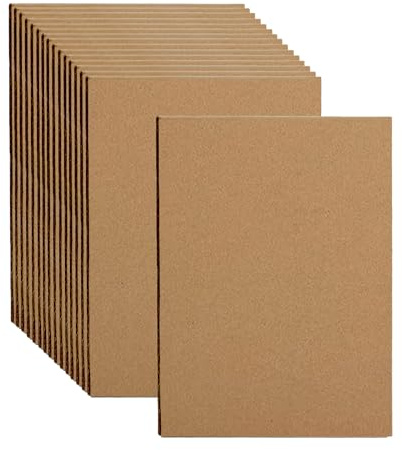 A3 A4 Cartone Ondulato,Carta Pressato Grande Fogli di Cartoncini Marrone Multiuso,Ideale per Creazioni Artistiche,Progetti DIY per Bambini