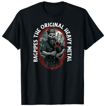 Cornemuseur Cornemuse-Instrument Bagpipe-Sound Cornemuse T-Shirt