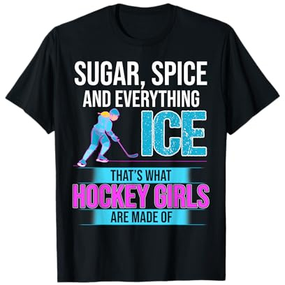 Vestito da Ragazza da Hockey per Donna! Hockey su Ghiaccio Maglietta