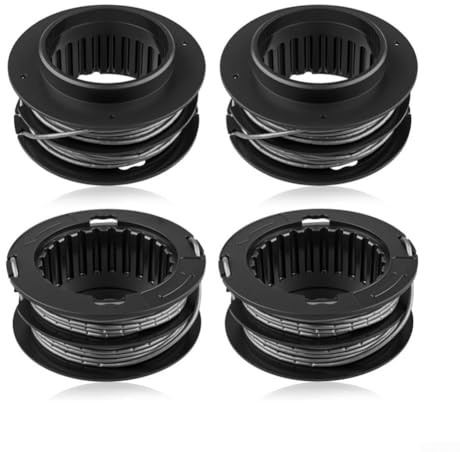4 líneas de corte de nailon para modelos KST130X y KST 130X06, 2 mm de diámetro, bobinas de alambre de larga duración para un mantenimiento preciso del césped y el jardín