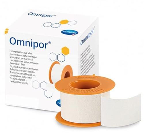 Hartmann Esparadrapo Papel Hipoalergico Omnopor 9.1 M X 5 CM 6 Uds