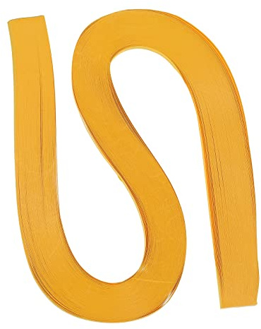 PATIKIL Quilling Strisce Carta 120pz 3/16(5mm) 54cm Origami Carta Quilling Striscia per Arte Fai-da-Te Mano Artigianato Natale Oro