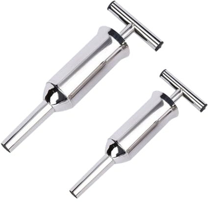 Alipis Kit De Fabrication De Saucisses Maison 2 Poussoir À Saucisses Manuel Remplissage De Viande Lavable Au Lave-vaisselle Indispensable Pour