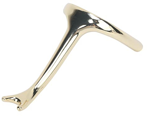 Brrnoo Tête de Pont de Bâton de Billard, Tête de Pont de Queue de Billard, Accessoire de Bâton de en Alliage de Zinc, Forme de Nez d'éléphant Imitation pour les Amateurs de