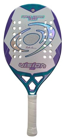 Racchetta Beach Tennis Racket Vision White Carbon Team 2025