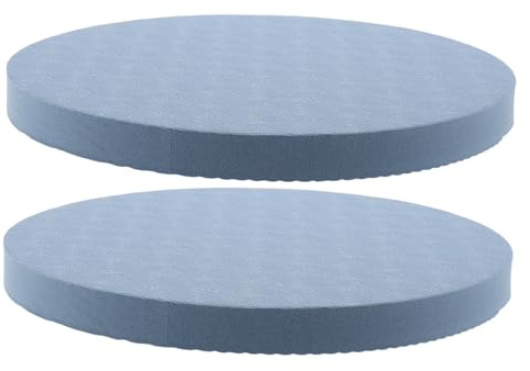 Cabilock 2pcs round Non Slip Yoga Knee and Elbow Pads Made of Tpe Rubber for Rehabilitation Training and Exercise Comfortable Cushion for Pilates and Fitness
