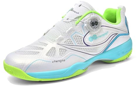 Badminton Shoes Lightweight Indoor Court Shoes Non-Slip Breathable Training Sneakers for Men Women