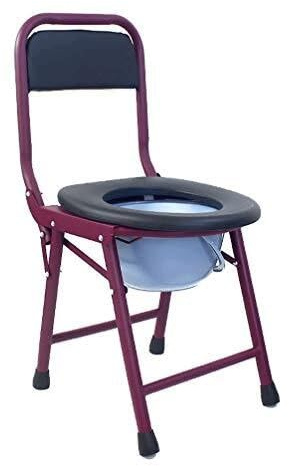 Silla de inodoro resistente, protector contra salpicaduras, impermeable, uso sobre el inodoro, cubo fácil de limpiar