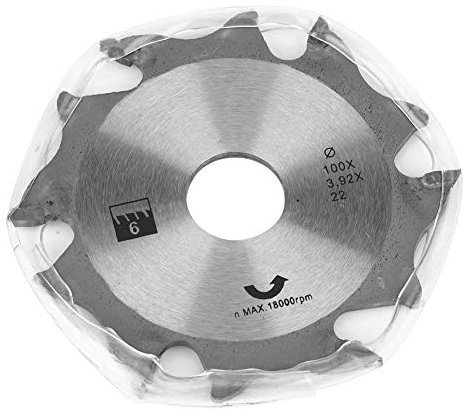 100mm/4 zoll Keks Jointer Klinge, Hartmetall Jointer Klinge Cutter Ersatz für Stoßmaschine Innendurchmesser 22mm