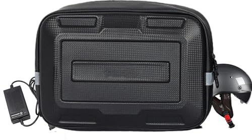 Borsa portaoggetti per moto, Borsa posteriore universale a guscio rigido, Organizer per riporre la forcella anteriore Impermeabile, moto