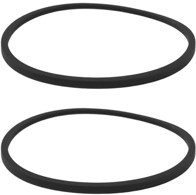 LT Easiyl 2 Correas para Brazo de Tocadiscos Retro Correa de Transmisión Cuadrada 42-2911 Compatible con Realistic LAB-2000 Y LAB-2100 48 X 1,2 Mm.