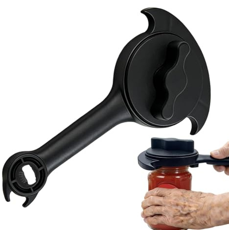 Adjustable Jar Opener, Easy Grip Bottle Opening Tool, Multi Size Cap Remover With Strong Hold, Durable Steel Kitchen Gadget, Lid Opener With Ergonomic Handle Design, Kitchen Helper For Seniors And Adu