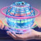 Zookao Fliegender Ball, Mini Drohne Für Kinder Flying Boomerang Ball mit LED Licht Spielzeug Geschenke für Jungen Mädchen Indoor Outdoor Cooles Flugzeug