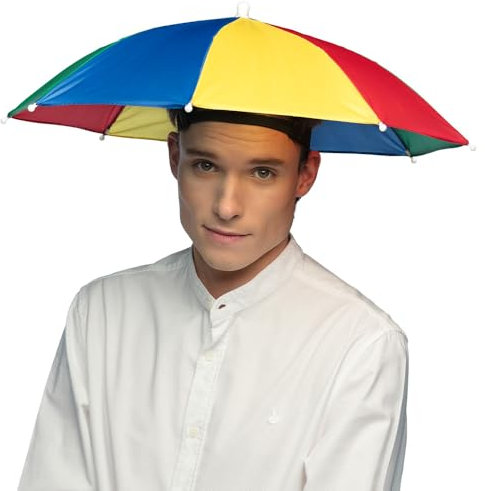 Boland 33042 – paraplyhatt för vuxna, huvudbonad, tillbehör för kostymer, tillbehör för festival, karneval eller temafest