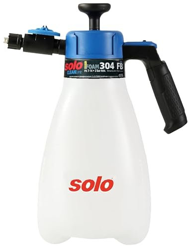 Solo 304 FB Schaumsprüher Drucksprüher NEU mit 2L Behälter | für alkalische Flüssigkeiten - CLEANLine Vario Foam | Premium Schaumsprüher | Individuell anpassbarer Schaum