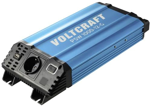 VOLTCRAFT Växelriktare PSW 1000-12-G 1000 W - 230 V/AC ren sinusvåg