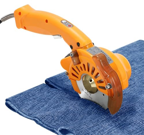 Cortador De Tela Eléctrico Inalámbrico, Cortador De Tela Giratorio De 1200 Rpm Para Alfombras, Cuero, Cartón, Lana Y Materiales Artesanales 4cm