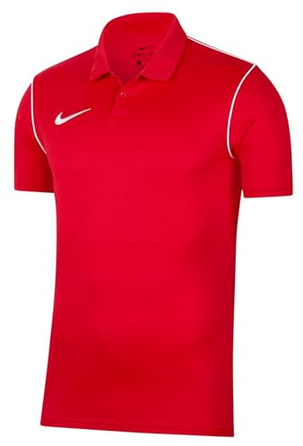 Nike PUMA Men's Park 20 Polo Shirt, University Red/White/White, L UK