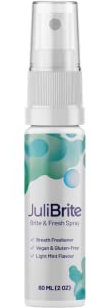 Julibrite mundpray gegen Mundgeruch - mit ätherischen Ölen - fur frischer Atem - mit natürlichen Inhaltsstoffe - 30ML |
