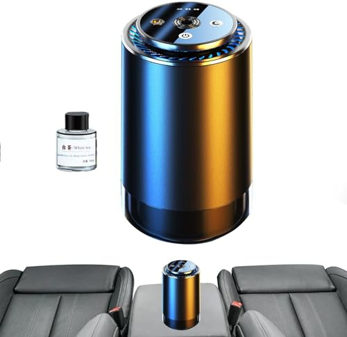 Aromathérapie de voiture avec lumière LED | Désodorisant d'aromathérapie pour automobiles | Diffuseur de parfum de voiture à capteur automatique | Outils de diffusion de parfum de voiture, parfum