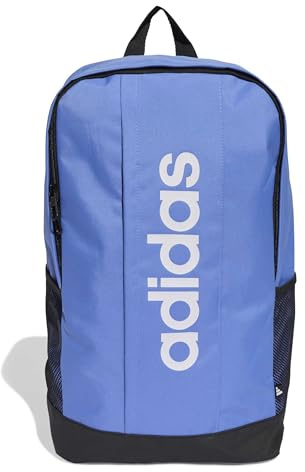 adidas Unisex adulto LINEAR BACKPACK, Blue Fusion/Black/White, One size