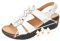 Sandals for Women Wide Fit Orthopedic Sandals with Arch Support T-Strap Walking Sandals Leather Wedge Sandals Ladies Sandals for Plantar Fasciitis Orthopedic Shoes Cushion Walk Sandals Summer Shoes
