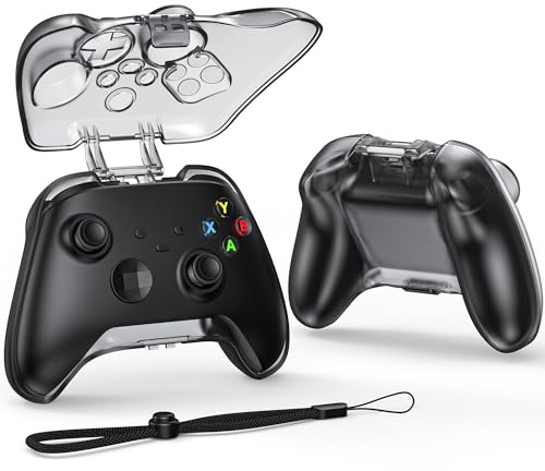 NEWDERY Custodia Rigida da Trasporto Solo per Controller Xbox Serie X/S, Organizer da Viaggio Protettivo con Cordino‌, Guscio per PC Resistente Antiurto e Antigraffio per Controller Wireless Xbox