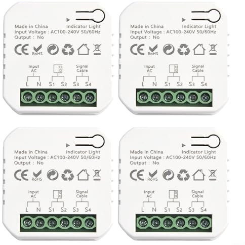 Ouvre-porte de garage intelligent, module de disjoncteur intelligent à monter soi-même, télécommande sans fil, commande vocale, kit d'ouverture de portail coulissant automatique, compatible