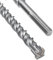 SDS Max - Broca para hormigón (28 x 600 mm, 4 cortes de metal duro y doble hélice, para hormigón, piedra, piedra natural)