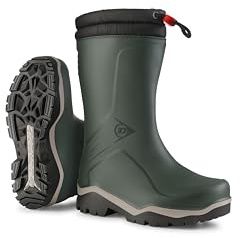 DUNLOP Blizzard – Botas de nieve térmicas infantiles – Botas de invierno con forro para niños y niñas – 100% impermeables y cálidas – Talla 24