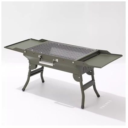 Grill Utomhus Bärbar Hopfällbar Grillkamin Hushåll Stor Multifunktionell Grill