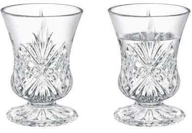 Madame Coco Kurze Schnapsgläser Glas Set 4er 5.5 cl, Aron Kaffee Beilage-Glas 55 ml, Shotgläser, Likörgläser, Schnapsglas Whisky, Cocktail, Tequila, Kurze Gläser für die Kaffeeseite Kaffeebeilage Glas