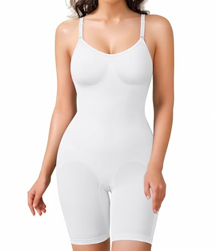 BRABIC Bodysuits for Women Seamless Shapewear Tummy Control Body Shaper