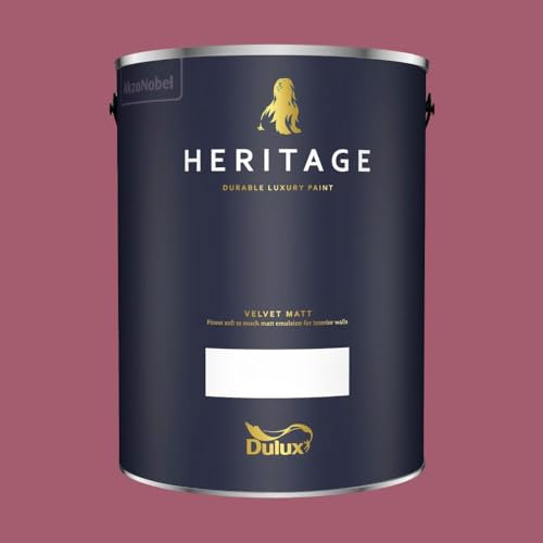 DULUX TRADE HERITAGE MATT FITZROVIA RED 5L