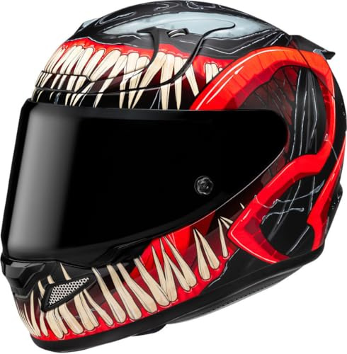 HJC, Casco Moto Integrale RPHA 12 VENOM 3 MARVEL MC1SF, M