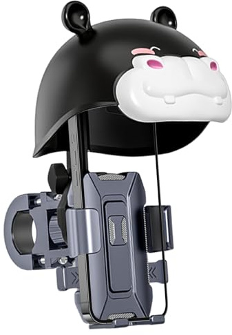 Motorcykel Mobiltelefon Hållare Fäste Med Liten Hjälm