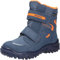 Superfit Jungen HUSKY Boot, Schneestiefel, BLAU/ORANGE 8010, 29