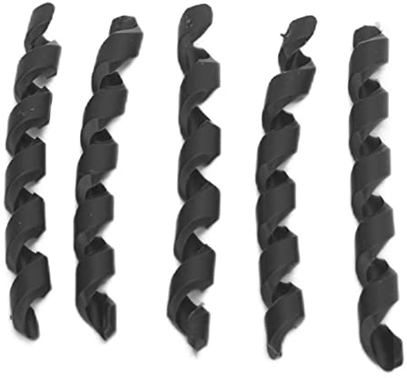SPYMINNPOO 5 Pezzi di Protezione per la Linea della Bicicletta, Avvolgicavo a Spirale in Gomma per Cavo Manica Filettata in TPR Accessori per Biciclette per Linea Freno Cambio Bici (Nero)