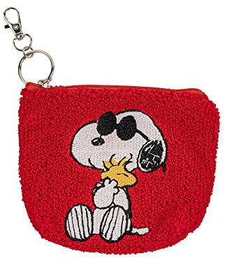Disney Peanuts Snoopy Red and White Purse Keychain