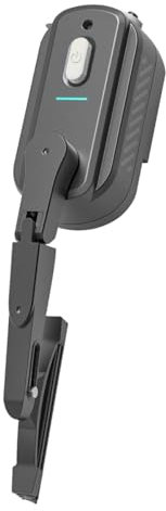 Sarini Rechargeable Motorcycle Helmet Wiper Universal Waterproof Windshield Wiper Compatible with Most Visors for Clear Visibility