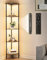 OUTONLIFE Lampadaire sur Pied Salon avec Étagère d’Angle à 5 Niveaux, 3 Températures de Couleur, Dimmable avec Télécommande & Contrôle Tactile – Bibliothèque Moderne pour Salon, Chambre, Bureau