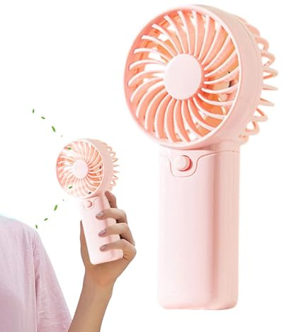 Éventail manuel, ventilateurs électriques portables | Refroidisseur silencieux pour sports, voyages, plage, pique-nique, camping, jardin, terrasse, chambre à coucher