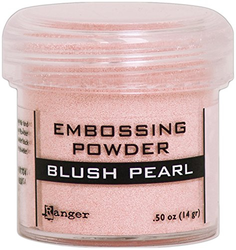 Ranger Blush Pearl prägling pulver, syntetiskt material, rosa, 4,4 x 4,4 x 4,4 cm